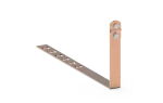[CU] Uchwyt pod dachówkę z zaczepem L-415mm; H-150mm