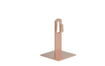 [CU] Uchwyt dachowy z płytką H-100mm