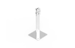 [V2A] Uchwyt dachowy z płytką H-150mm