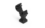 [PVC] Uchwyt plastikowy z zatrzaskiem ral 9005