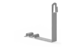 [OG] Uchwyt pod dachówkę z zamkiem Rupp Ceramika / Sirius H-150mm