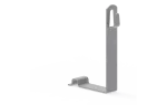 [OG] Uchwyt pod dachówkę z zamkiem Brass / Monza Plus H-150mm