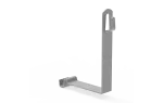 [OG] Uchwyt pod dachówkę z zamkiem Domino H-150mm