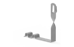 [OG] Uchwyt pod dachówkę z zamkiem skręcony Röben H-150mm