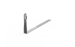 [OG] Uchwyt pod dachówkę z zaczepem skręcony L-330mm; H-150mm