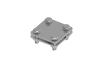 [NI V2A] Złącze uniwersalne bednarka / bednarka 60x60mm