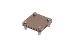 [CU] Złącze uniwersalne bednarka / bednarka 80x80mm