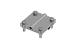 [NI V2A] Złącze uniwersalne drut fi8 / drut fi8 80x80mm