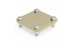 [MS] Złącze uniwersalne bednarka / bednarka 100x100mm