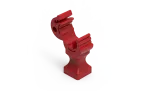 [PVC] Uchwyt plastikowy z zatrzaskiem ral 8004