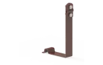 [LA 8017] Uchwyt pod dachówkę z zamkiem Brass / Monza Plus H-150mm