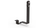[LA 9005] Uchwyt pod dachówkę z zamkiem Nibra H-150mm