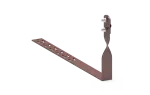 [LA 8017] Uchwyt pod dachówkę z zaczepem skręcony L-450mm; H-150mm