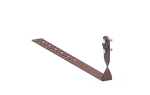 [LA 8017] Uchwyt pod dachówkę z zaczepem skręcony L-450mm; H-100mm