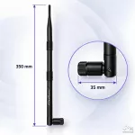 Qoltec Antena Wi-Fi 2.4GHz dookólna | 9dBi
