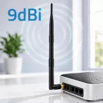 Qoltec Antena Wi-Fi 2.4GHz dookólna | 9dBi