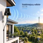 Qoltec Antena 4G LTE dookólna DUAL | 5dBi | Zewnętrzna