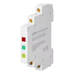 Lampka sygnalizacyjna na szynę DIN, czerwony, zielony, żółty, 230 V AC