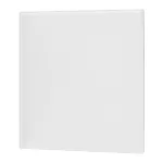 Panel szklany do wentylatora FLAT MINI, biały mat