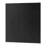Panel szklany do wentylatora FLAT MINI, czarny mat
