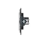 Simon 24 WS24P-2432194-030 Gniazdo HDMI ver. 2.1 podwójne (moduł); biały