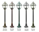 SU-MA lampa stojąca zewnętrzna Witraż K 5002/2 N