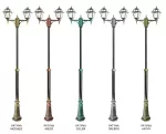 SU-MA lampa stojąca zewnętrzna Witraż OGMWN 2 N