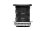 PRZEDŁUŻACZ BIURKOWY WPUSZCZANY SLIDE 60mm, 1x GN Z UZIEMIENIEM, USB A+C 3.4A, INOX, KABEL 1,9m