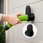 Qoltec Ładowarka do samochodu elektrycznego EV i hybryd z regulacją 2w1 Typ2 | 7kW | 230V | CEE 32A | Wi-Fi | Tuya | Smart life | LCD |  Certyfikat TÜV | 5m