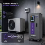 Qoltec Trójfazowy stabilizator napięcia AVR MULTIPROTECTION |10kVA | Dokładność ± 3% | Serwomotor 3F | LCD | Expert Line