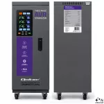 Qoltec Trójfazowy stabilizator napięcia AVR MULTIPROTECTION |10kVA | Dokładność ± 3% | Serwomotor 3F | LCD | Expert Line