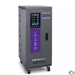 Qoltec Trójfazowy stabilizator napięcia AVR MULTIPROTECTION |15kVA | Dokładność ± 3% | Serwomotor 3F | LCD | Expert Line