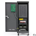 Qoltec Trójfazowy stabilizator napięcia AVR MULTIPROTECTION |15kVA | Dokładność ± 3% | Serwomotor 3F | LCD | Expert Line