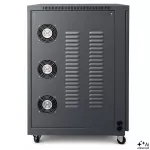 Qoltec Trójfazowy stabilizator napięcia AVR MULTIPROTECTION | 20kVA | Dokładność ± 3% | Serwomotor 3F | LCD | Expert Line