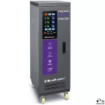 Qoltec Trójfazowy stabilizator napięcia AVR MULTIPROTECTION | 40kVA | Dokładność  ± 3% | Serwomotor 3F | LCD | Expert Line