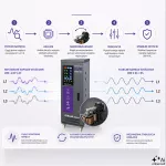 Qoltec Trójfazowy stabilizator napięcia AVR MULTIPROTECTION | 40kVA | Dokładność  ± 3% | Serwomotor 3F | LCD | Expert Line