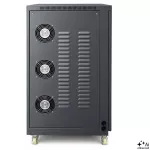 Qoltec Trójfazowy stabilizator napięcia AVR MULTIPROTECTION | 40kVA | Dokładność  ± 3% | Serwomotor 3F | LCD | Expert Line
