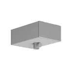 BOX-M70 5-pol, L-70mm, anodowany srebrny  KLUŚ