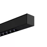 Optyka DOT-22 6xLED, CV 24VDC, 6,2W,  3000K, 48deg, czarny lakier mat KLUŚ