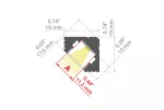 Profil Led 45-PLUS 1m KLUŚ