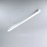Oprawa MI-WAVE-04, zwieszana, bez LED  i zasilacza, IP20, srebrny anodowany KLUŚ