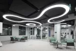 Oprawa MI-SNAKE-07, zwieszana, bez LED  i zasilacza, IP20, czarny anodowany KLUŚ
