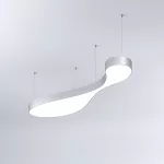 Oprawa MI-BUBBLE-03, zwieszana, bez LED  i zasilacza, IP20, srebrny anodowany KLUŚ