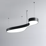 Oprawa MI-BUBBLE-03, zwieszana, bez LED  i zasilacza, IP20, czarny anodowany KLUŚ
