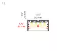Profil Led LIPOD-50 3m czarny anodowany  KLUŚ