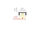 Profil Led MICRO-PLUS 1m biały KLUŚ