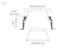 Profil Led MOD-KR-KOL 2m anodowany KLUŚ