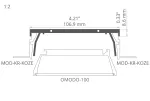 Profil Led MOD-MOS-100 0.06m KLUŚ