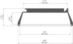 Profil Led OMODO-100 3m KLUŚ