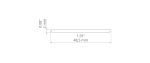 Osłona do profilu HSP-49 Mikropryzma 2m  KLUŚ